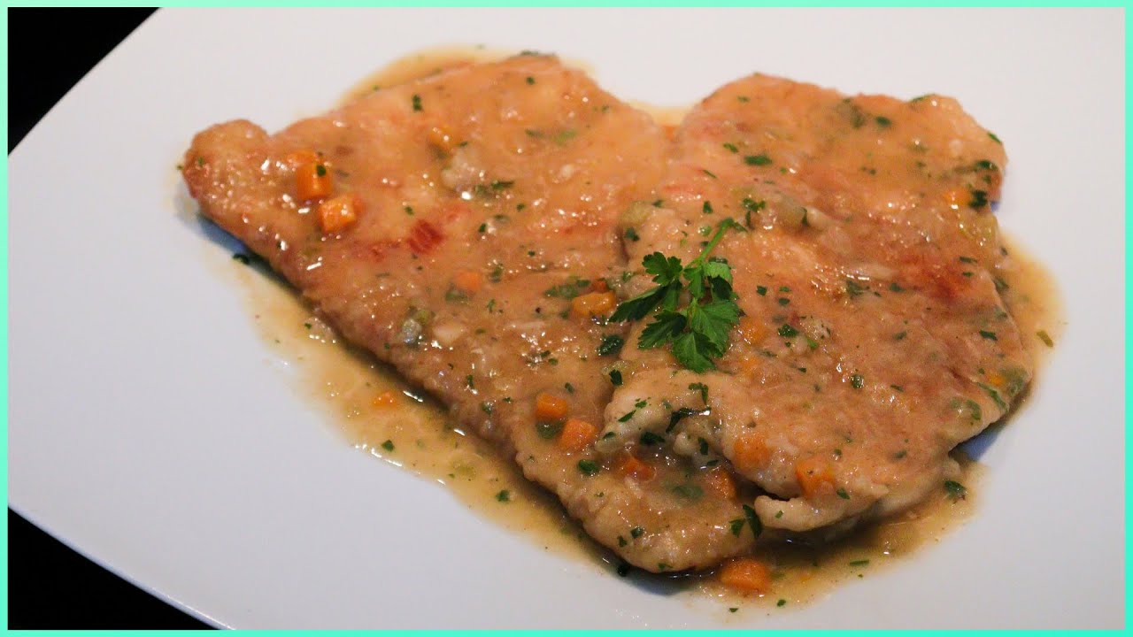 Scaloppa Turkey Scaloppine with White wine sauce | Scaloppine al vino bianco ...