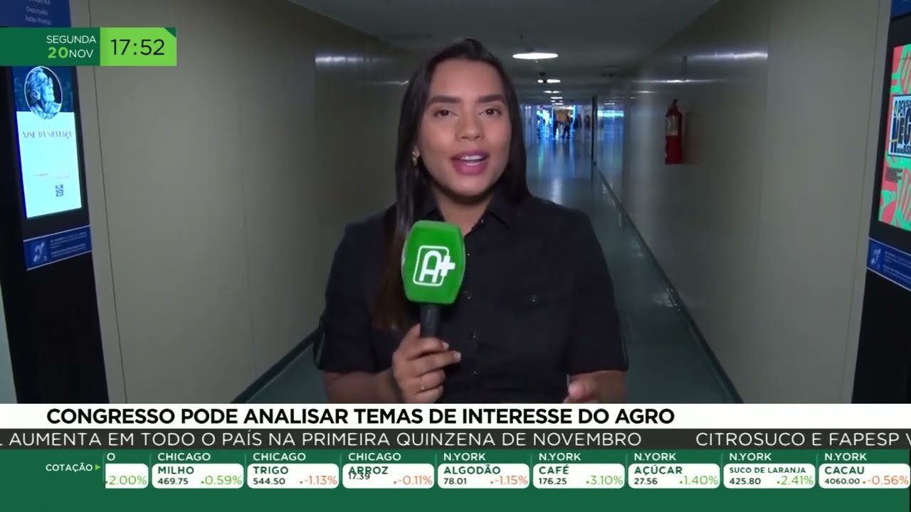 Congresso pode analisar temas de interesse do agro