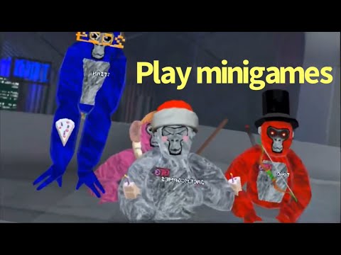 Minigames in Gorilla tag