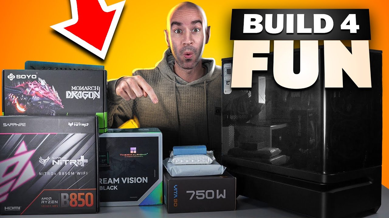 Build 4 Fun n°9 - DDR5 miroir, Carte mère Sapphire, Watercooling avec écran