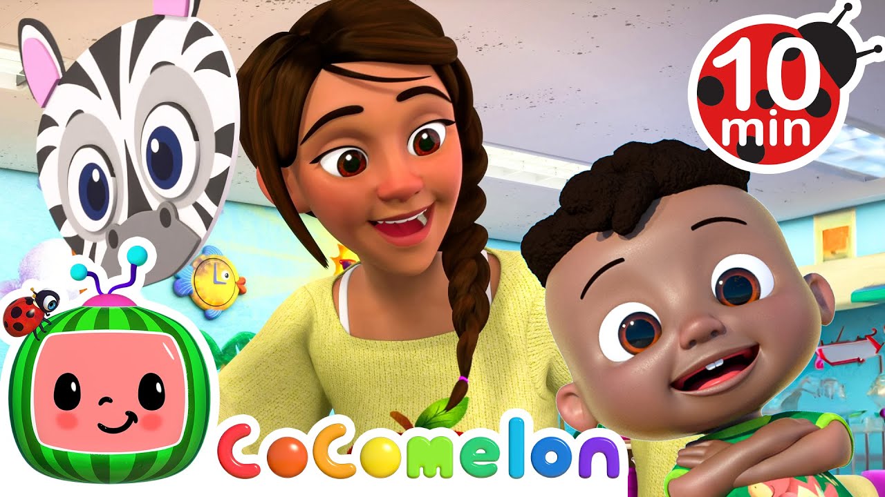 Peek-a-Boo game at school | Play Time with Cody and JJ! | CoComelon ...