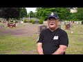 He travels the country cleaning graves of veterans killed in Vietnam