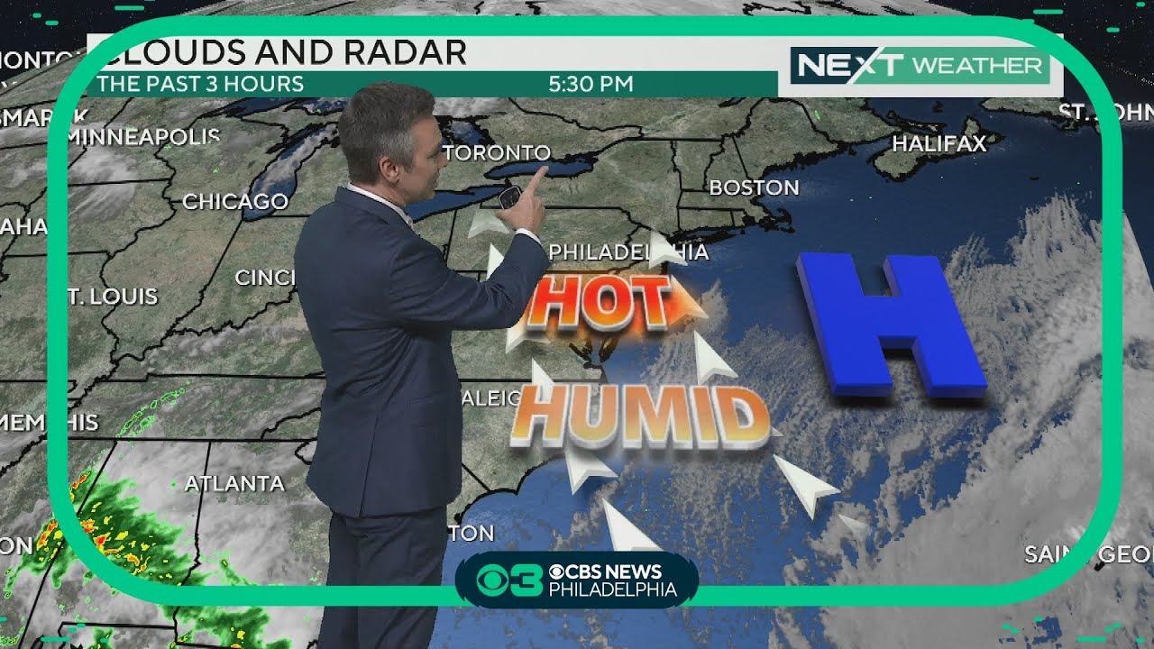 NEXT Weather: Humidity creeping up - YouTube