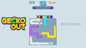 Gecko Out Level 45 Solution Walkthrough