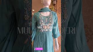 ​RE-STOCK ALERT! Premium Mul Chanderi Suits.✨​​#MulChanderi #SalwarSuit #Handwork #JovialCollections