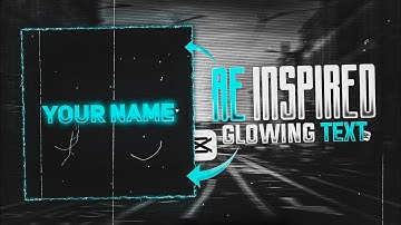 AE INSPIRED TEXT TUTORIAL - TRENDING GLOWING TEXT TUTORIAL CAPCUT | Capcut Text Tutorial