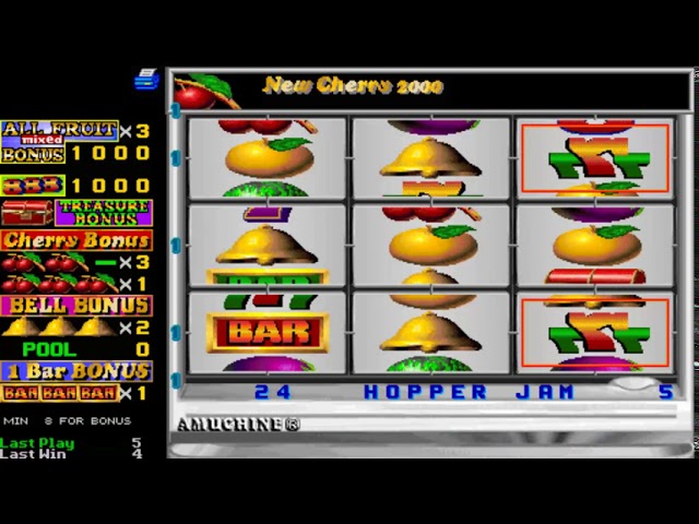 ARCADE MACHINES MAME SLOT MACHINE FRUIT BONUS 2000 NEW CHERRY 2000