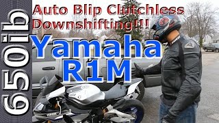 2015 Yamaha R1M With Clutchless Auto Blipper