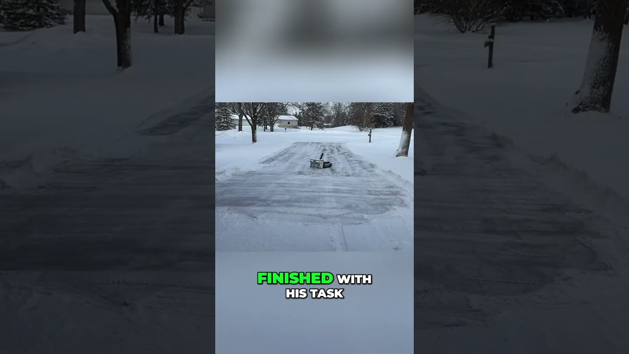 Yarbo Snow Blower: Revolutionary Double Pass Clearing! 