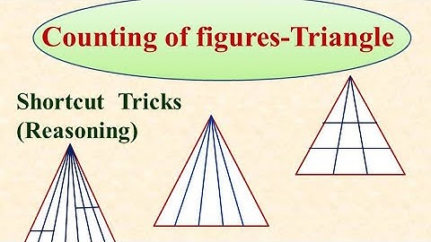தமிழ் l Easy trick for Counting of figures - Triangles( Part 1)