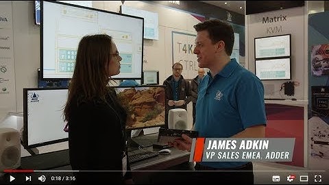 ISE 2019: ADDERLink INFINITY 4000 Series