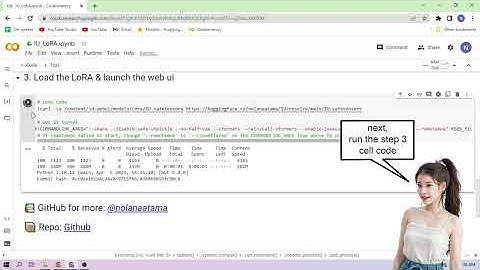 IU - Stable Diffusion LoRA Google Colab Setup