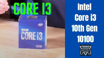 Intel Core i3 10100 Desktop Cpu Unboxing