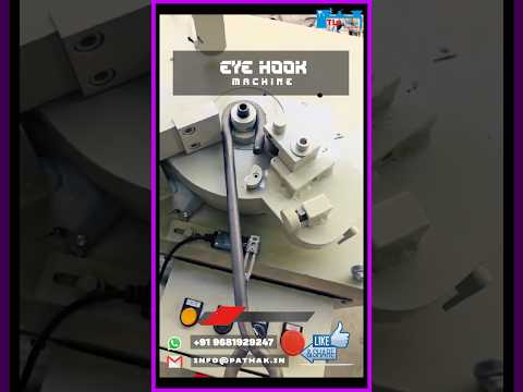 Eye Hook Bending Machine Hookbending Manufacturer Productivity Metalworking Metalbending Hook 