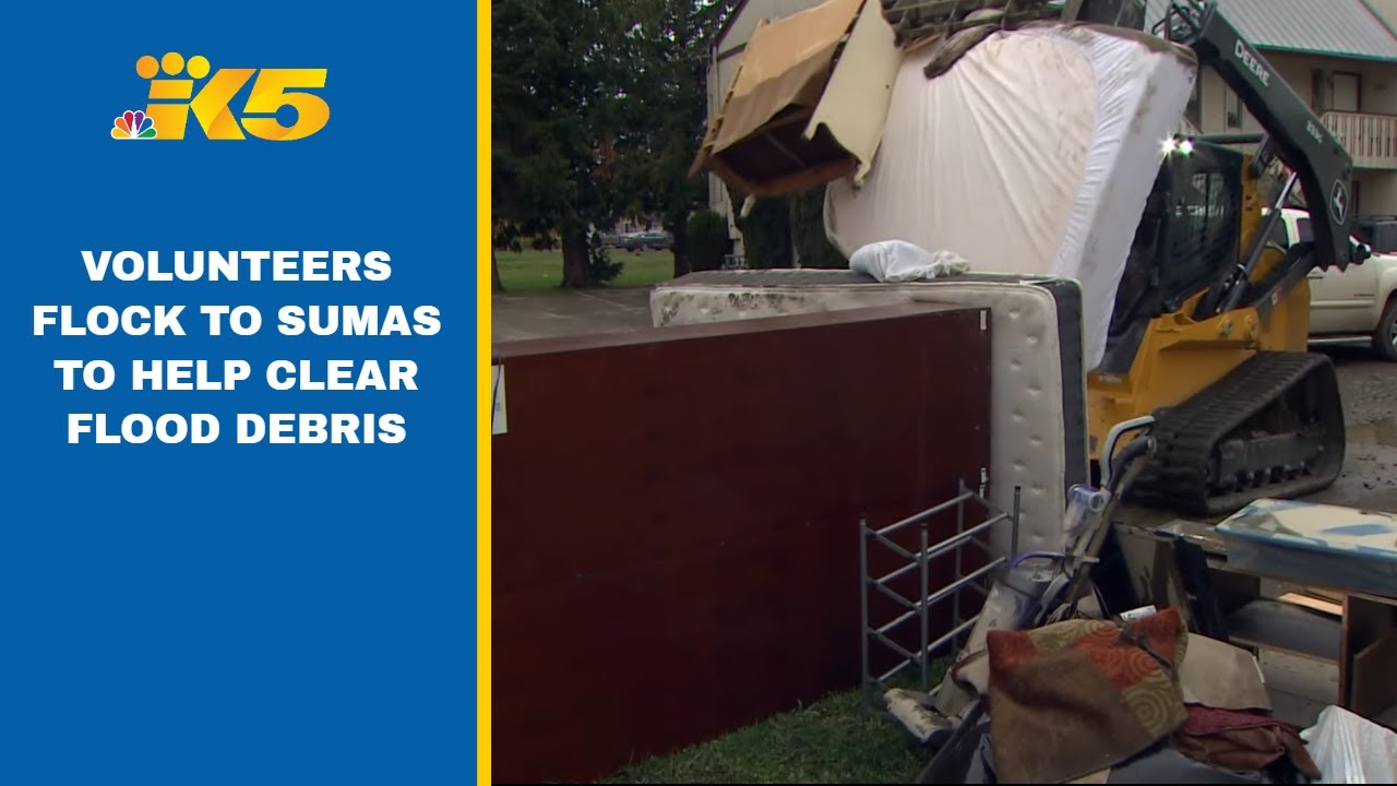 'Overwhelmed by the angels' Volunteers flock to Sumas to help clear