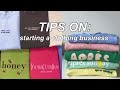 TIPS ON STARTING A CLOTHING BRAND| SMALL BUSINESS