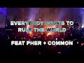 Robert Glasper - Everybody Wants To Rule The World ft. Pher, Common (Live at Hackney)