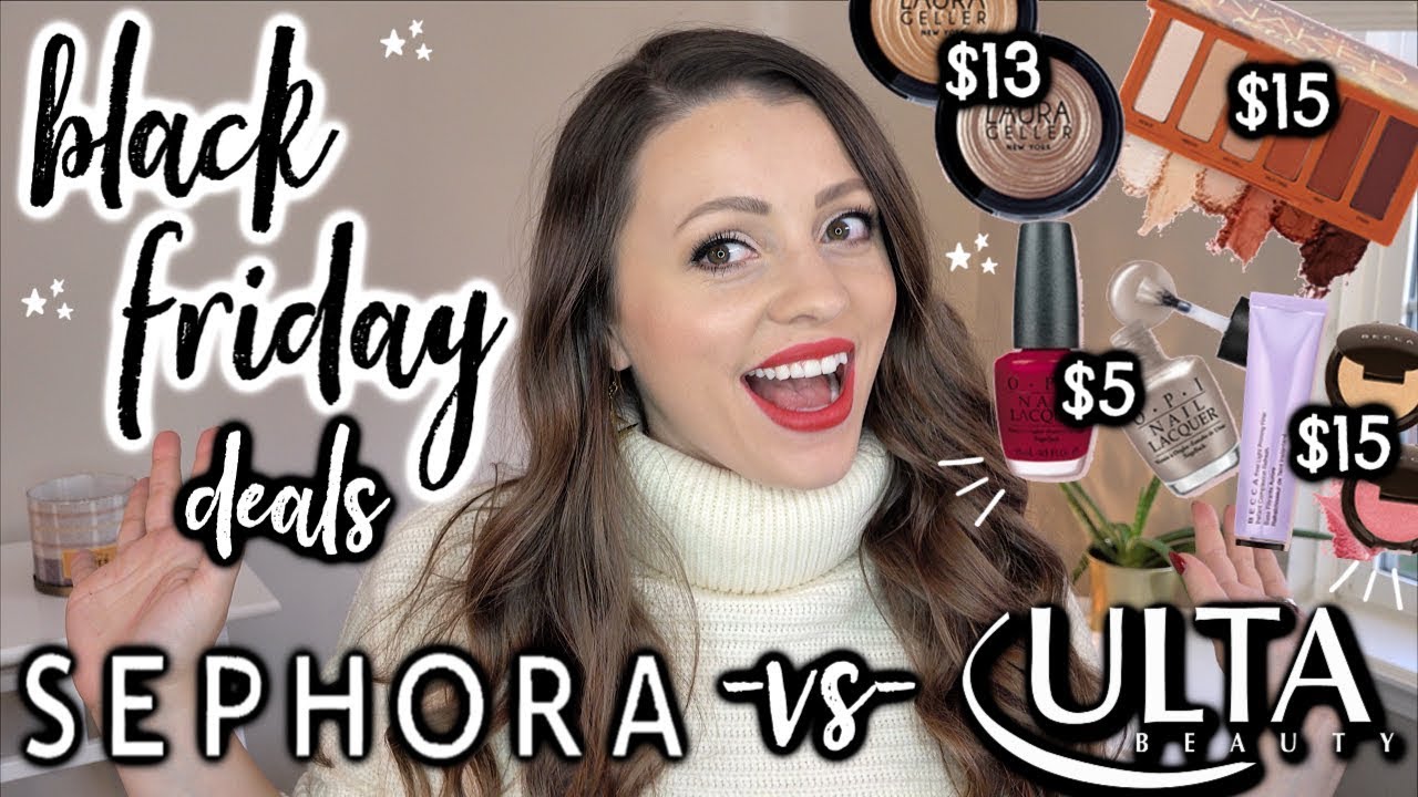 INSANE Black Friday DEALS | Sephora vs. ULTA