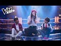 Brayan, Mariana y Yoryi cantan La Quiero a Morir – Batallas | La Voz Kids Colombia 2018