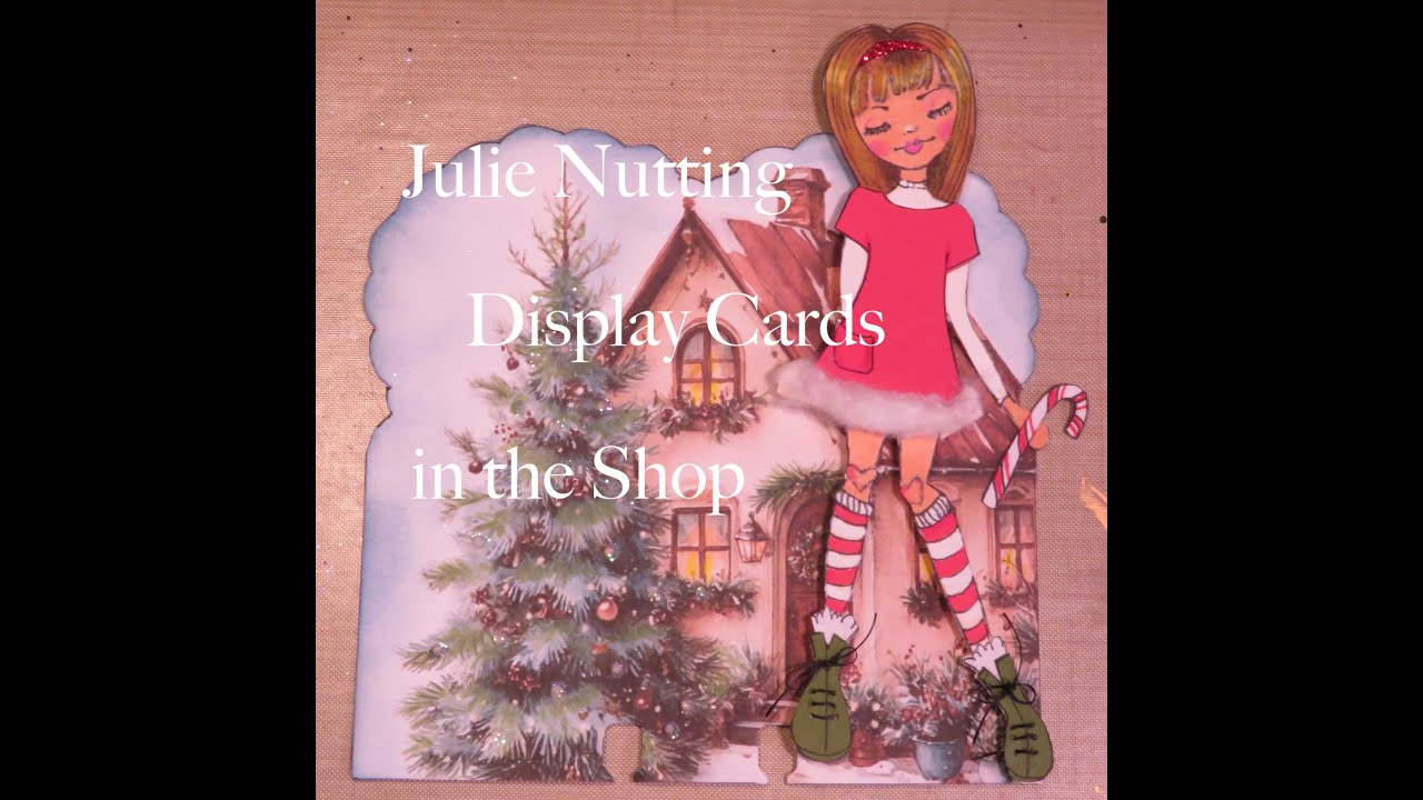 Бумажная кукла Джули Наттинг. Выставочные карточки в магазине!