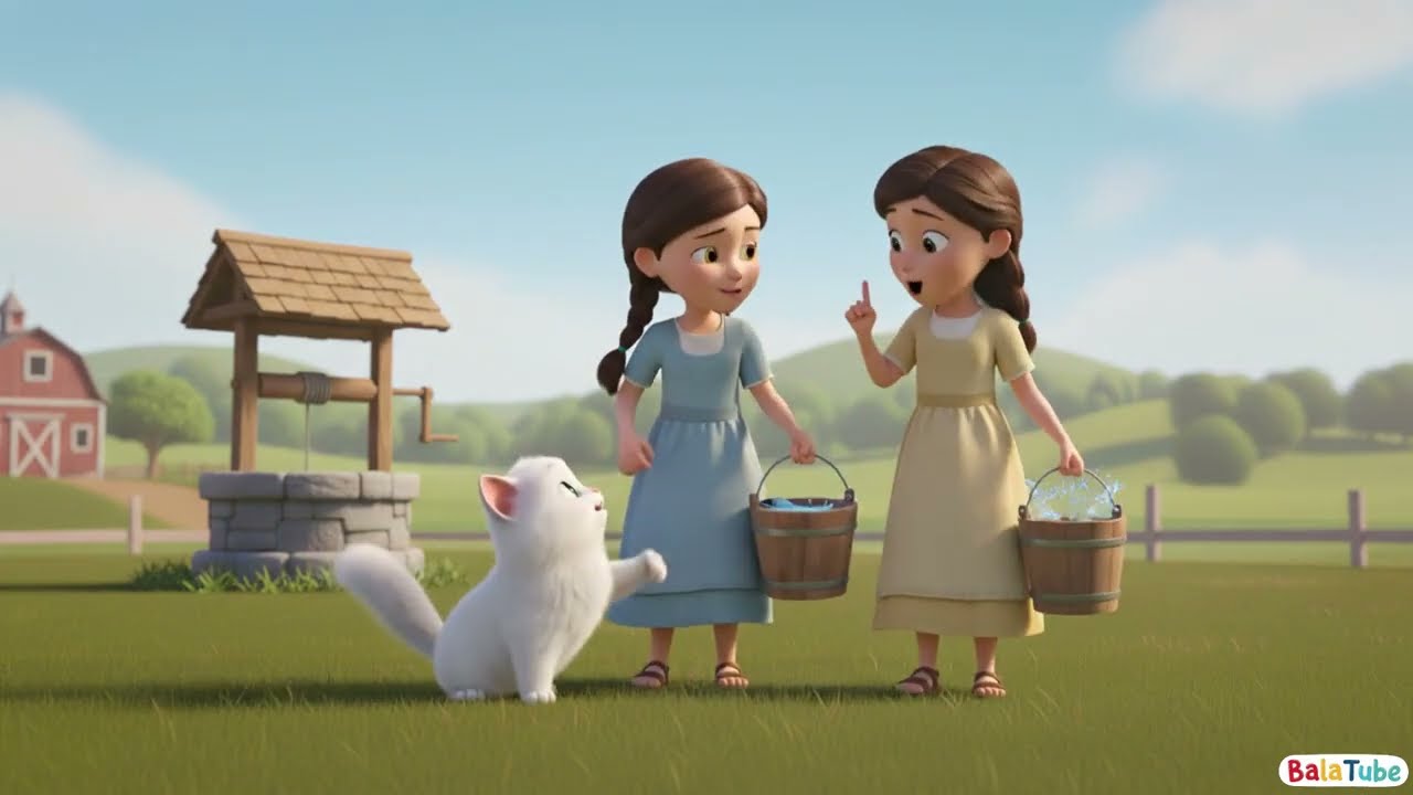 Мақта қыз бен мысық ертегісі