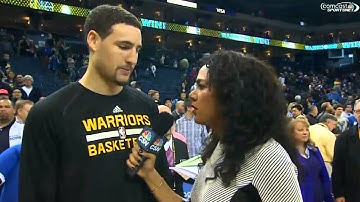 Ridiculous Klay Thompson Post-Game Interview