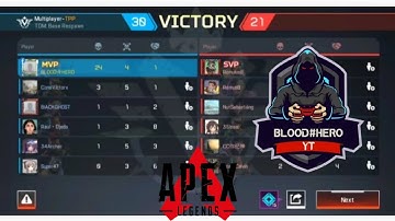 #Apex Legends #Moblie #TDM Kills 30vs23 #Victory #apexlegends #New
