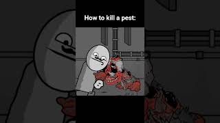 how to kill a pest #madnesscombat #dc2 #meme #animation