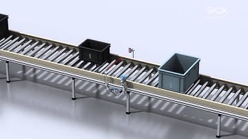 Reliable tote identification with barcode scanner and fieldbus module from SICK