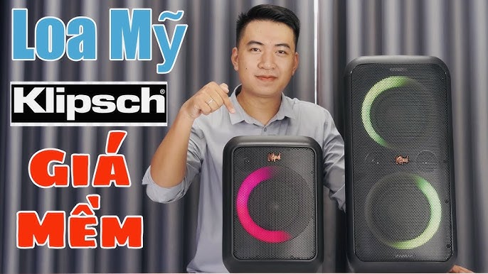 Loa xách tay chính hãng giá mềm của MỸ KLIPSCH GIG XXL XL - YouTube