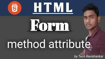 GET Method And POST Method In HTML Form (Hindi)