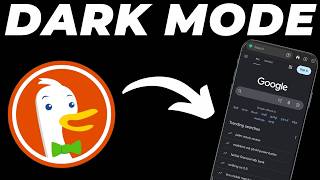How to Enable Dark Mode in DuckDuckGo Browser Mobile App screenshot 4