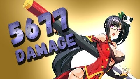 BLAZBLUE CENTRALFICTION LITCHI COMBO TO OD 5K