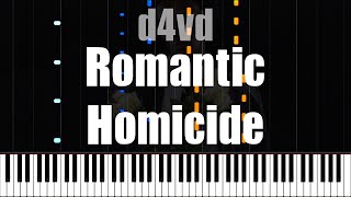 Romantic Homicide - d4vd | Piano Tutorial