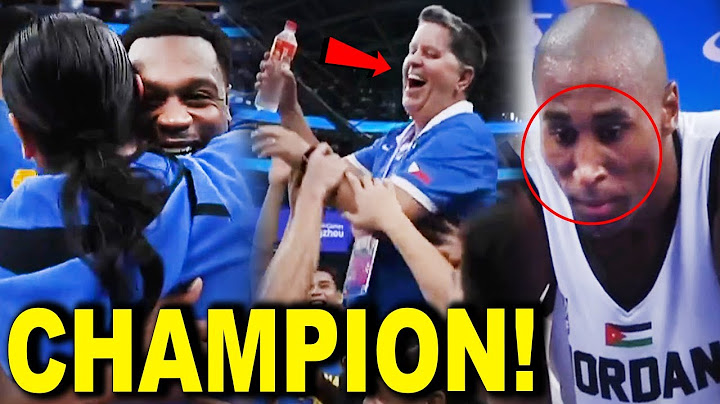 CHAMPION TAYO! | Gold Medal ang Gilas! Pinaiyak ang Jordan! | Bawi ni BROWNLEE kay RHJ!