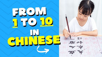 Learn how to count in CHINESE from 1 to 10 #chinese #howto #how #counting