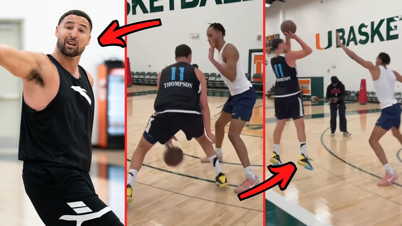 Klay Thompson INTENSE WORKOUT in Miami & EXPECTED To Sign With The Miami Heat!