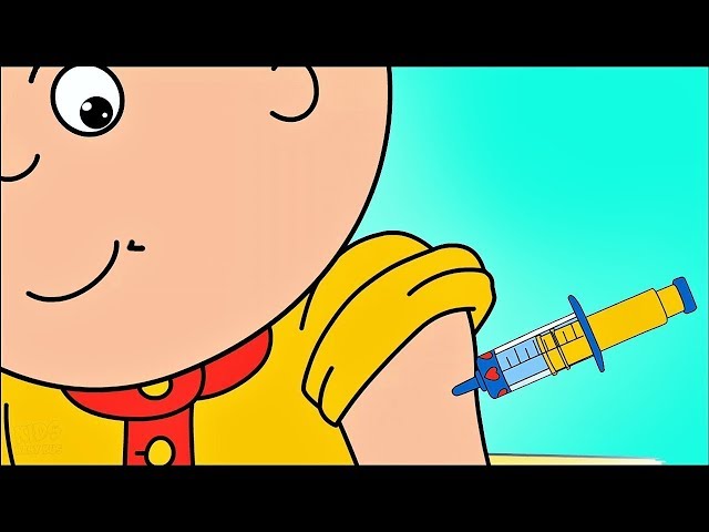 Baby Caillou Check Up ! Teach Kids All About The Human Body - Educational Game For Kids