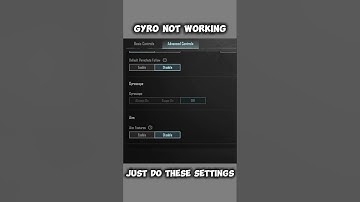 Gyro Not Working 🥺 Just try this ☺️#bgmi #gyroscope #gyronotworking #foryou