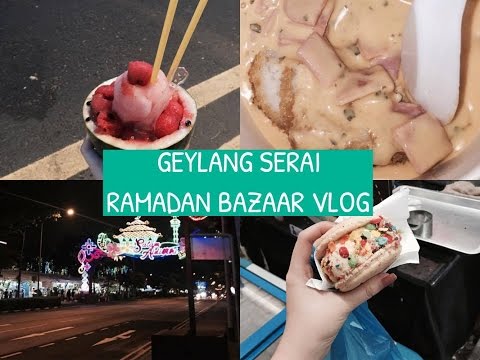 Geylang Serai Bazaar Vlog 2016