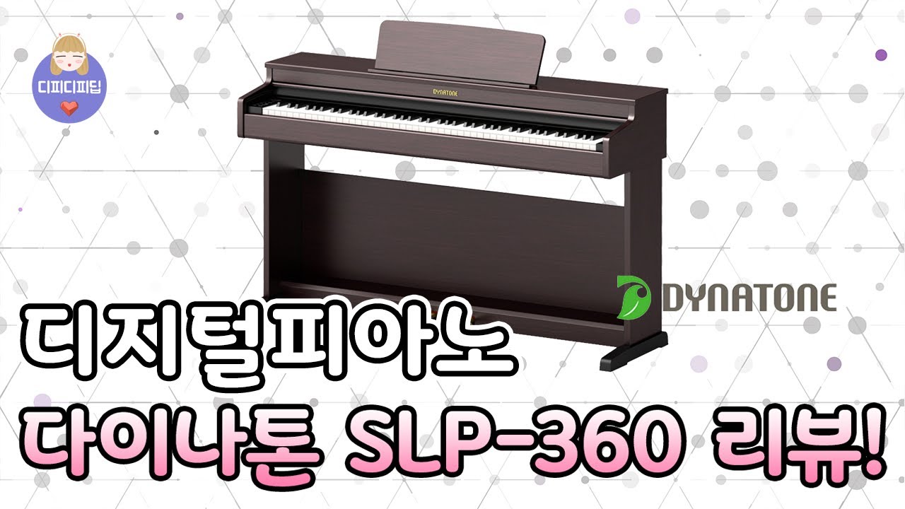 다이나톤 디지털피아노 SLP360 리뷰! [4K] YouTube