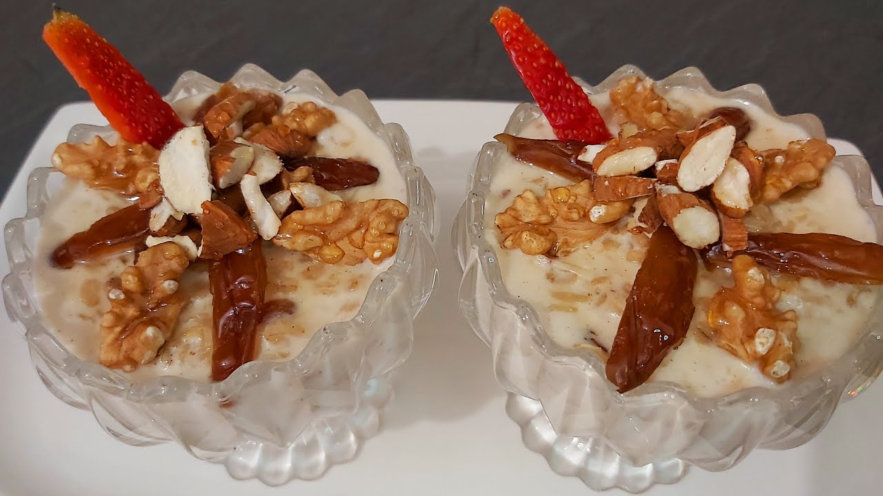 تحلية بالشوفان صحية ومشبعة و المذاق رائع