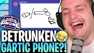 😂🤪 UNMÖGLICH nicht MIT ZU LACHEN! | Das ERSTE MAL im Stream ALKOHOL und dann GARTIC PHONE?!