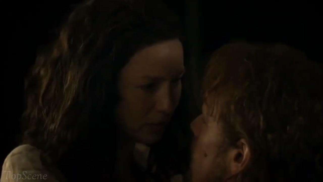 When Do Claire And Jamie First Kiss Claire And Jamie Kiss Scene | TopScene - YouTube