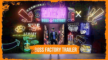 SAINTS ROW – Boss Factory Trailer | PS5, PS4 Games