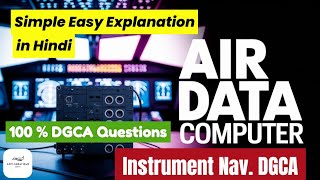 Air Data Computer (ADC) Explained |Working, Inputs & Outputs,Aviation System Integration- CPL & ATPL