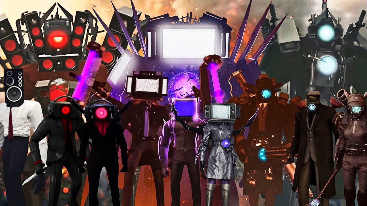 Skibidi Rizz Races Explained: All characters from Alliance races of Skibidi toilet series ...