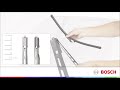 How to Install Bosch ICON Wiper Blades - Top Lock (BMW) Installation