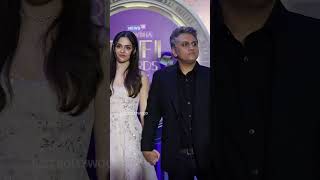 Aneet Padda With Saiyaara Director Arrive At Showsha Reel Awards2026 #bollywood