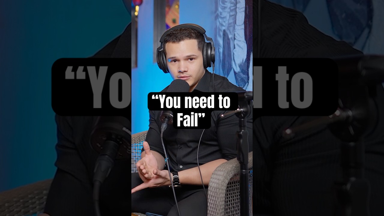 You need to fail in order to succeed 📈 #fail #fypage #podcast #business #money